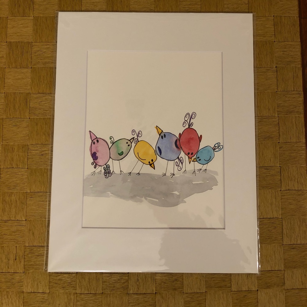 Original watercolor painting